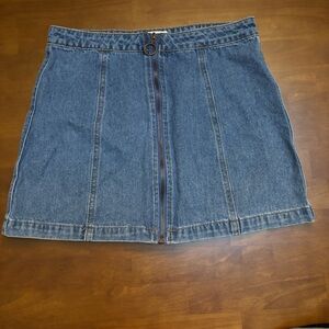 Forever 21 Blue Denim Skirt